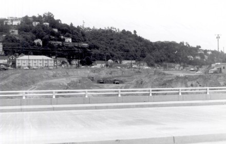 A2005-001.774 Foothill Freeway I405 from SW 1st west 1965