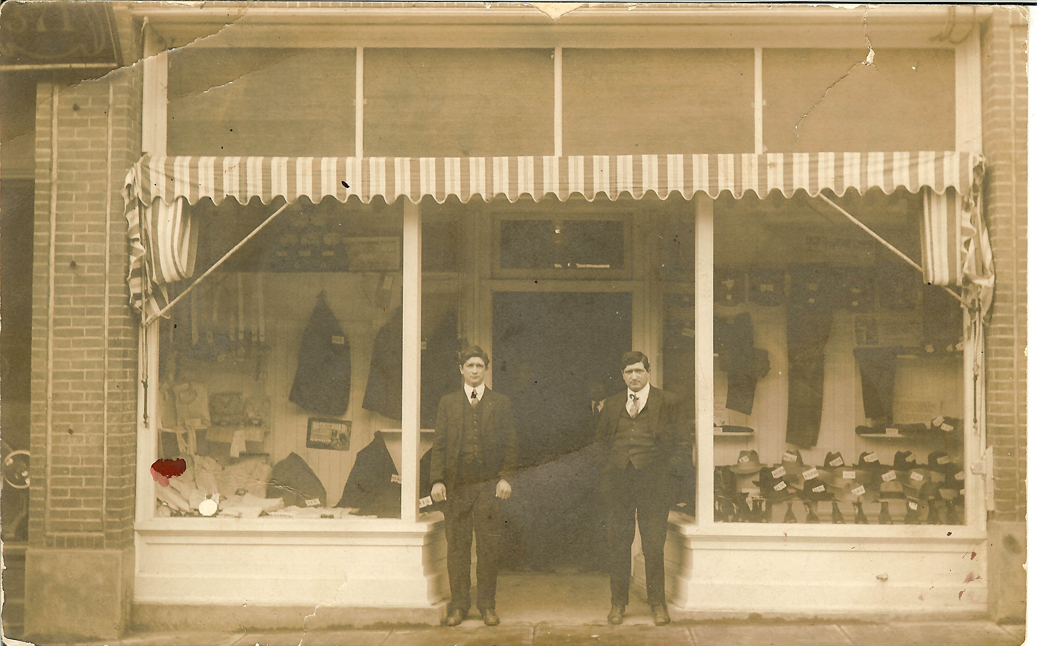Clothing Store, c1915 â€“ Help Us Out!